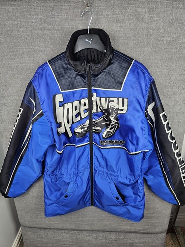 Speedway jacket blue wulf - jacket,